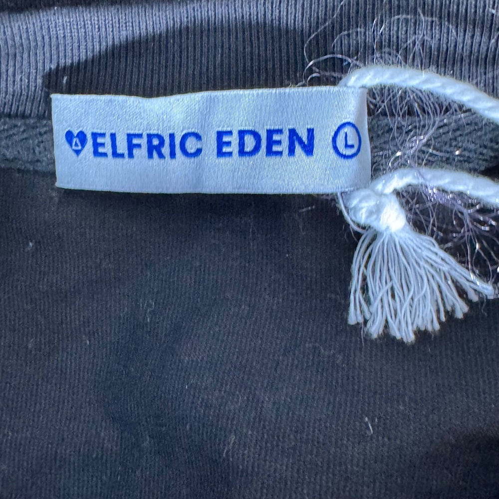 Aelfric Eden NWT Black/White/Gray Urban Graphic Tee‎ Sz L - Picture 7 of 13